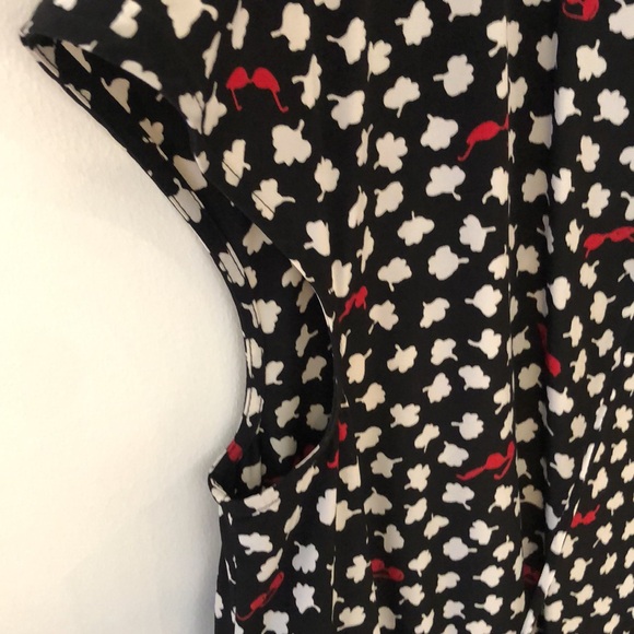 Anthropologie Maeve black patterned dress - Picture 5 of 12